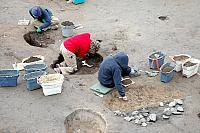 Excavating features